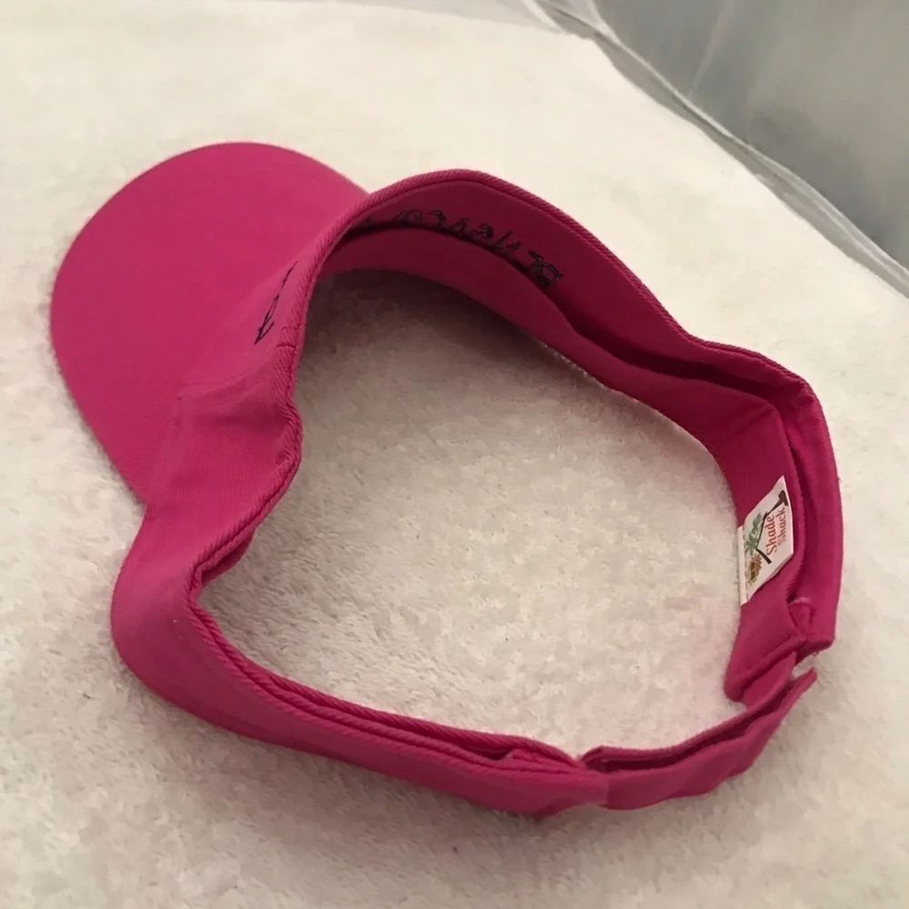 Shade Shack for Pensacola Beach Adjustable Pink Travel Visor